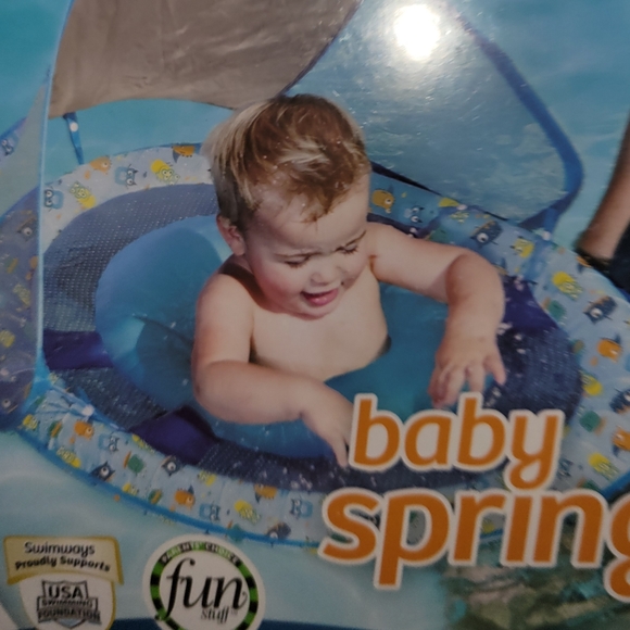 Swimways Baby Spring Float Sun Canopy New - Picture 4 of 4